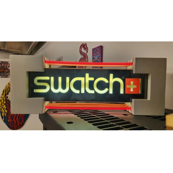 Swatch neon sign Collector Special Rare Vintage Store Display - Picture 2 of 11